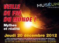 Veille de fin  du monde. Le jeudi 20 décembre 2012 à Toulouse. Haute-Garonne. 